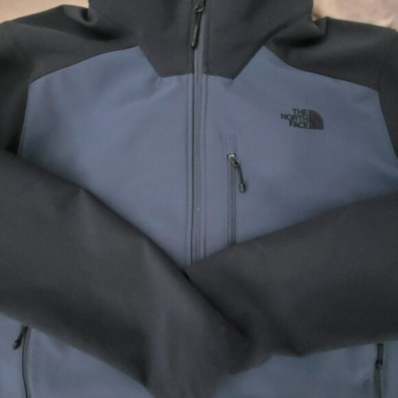 The North Face Slate Blue Zip Up Jacket XL Mens Navy and Blue Excellent - Picture 8 of 8